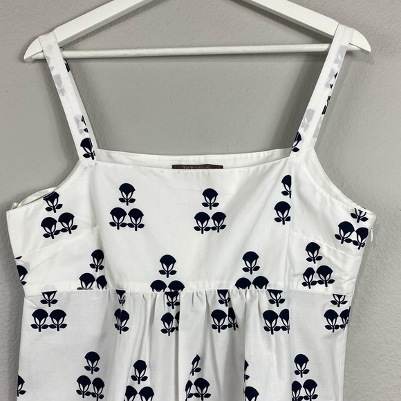 Tex by MaxAzria Sundress Floral Tulip Size Medium 100% Cotton - Picture 3 of 7